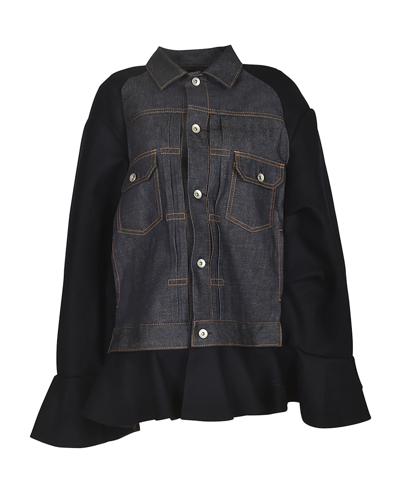 Sacai Denim Coat - Indigo