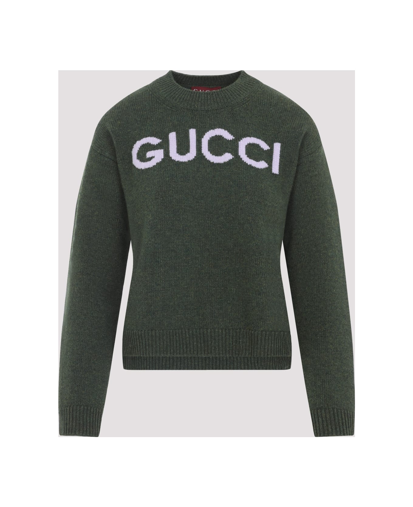 Gucci Logo Sweater - Green Lilac