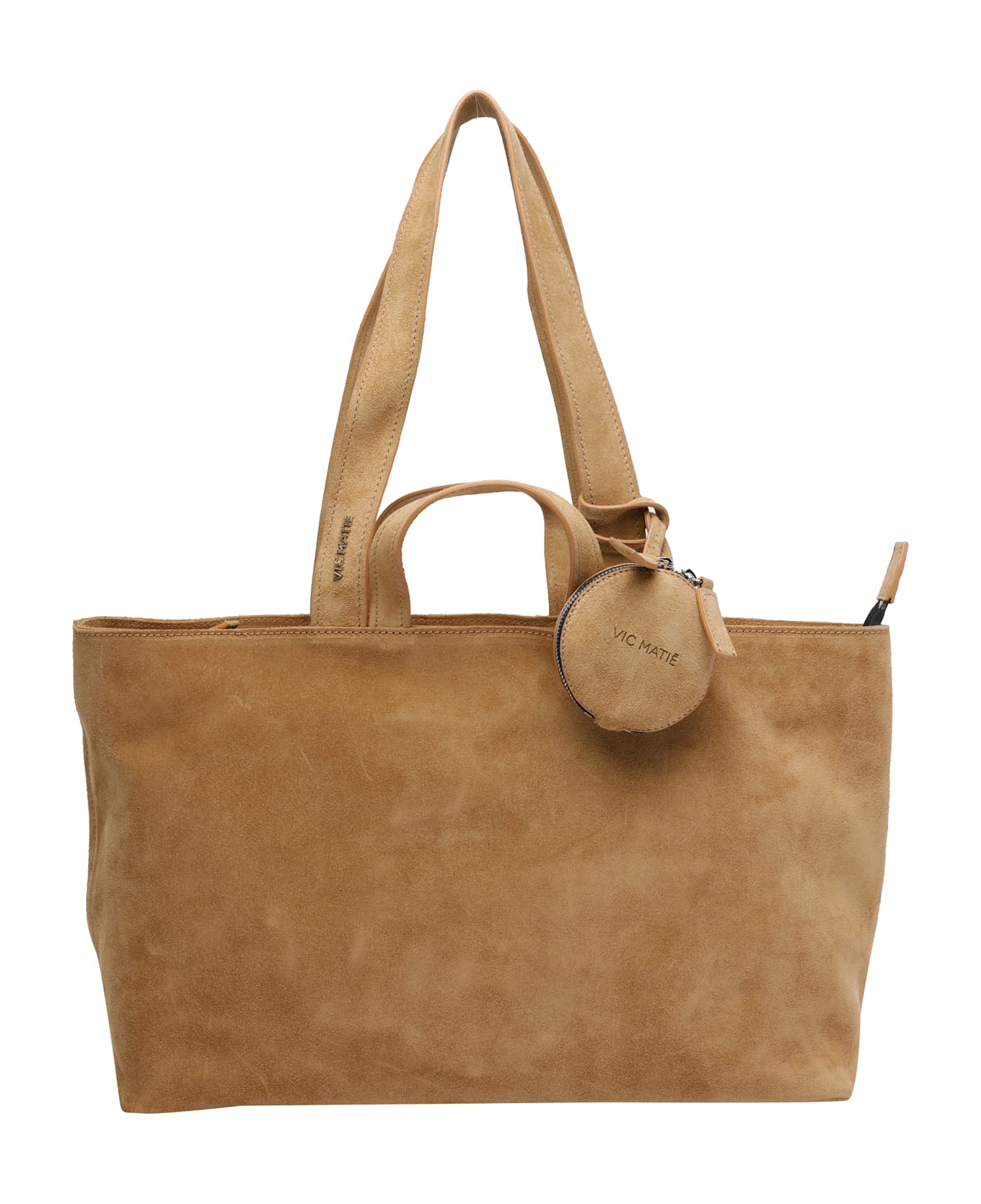 Vic Matié Heavy Shopping Bag - Beige