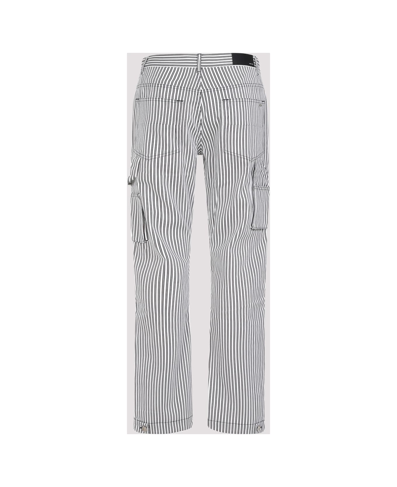 AMIRI Motors Carpenter Pant - Black White