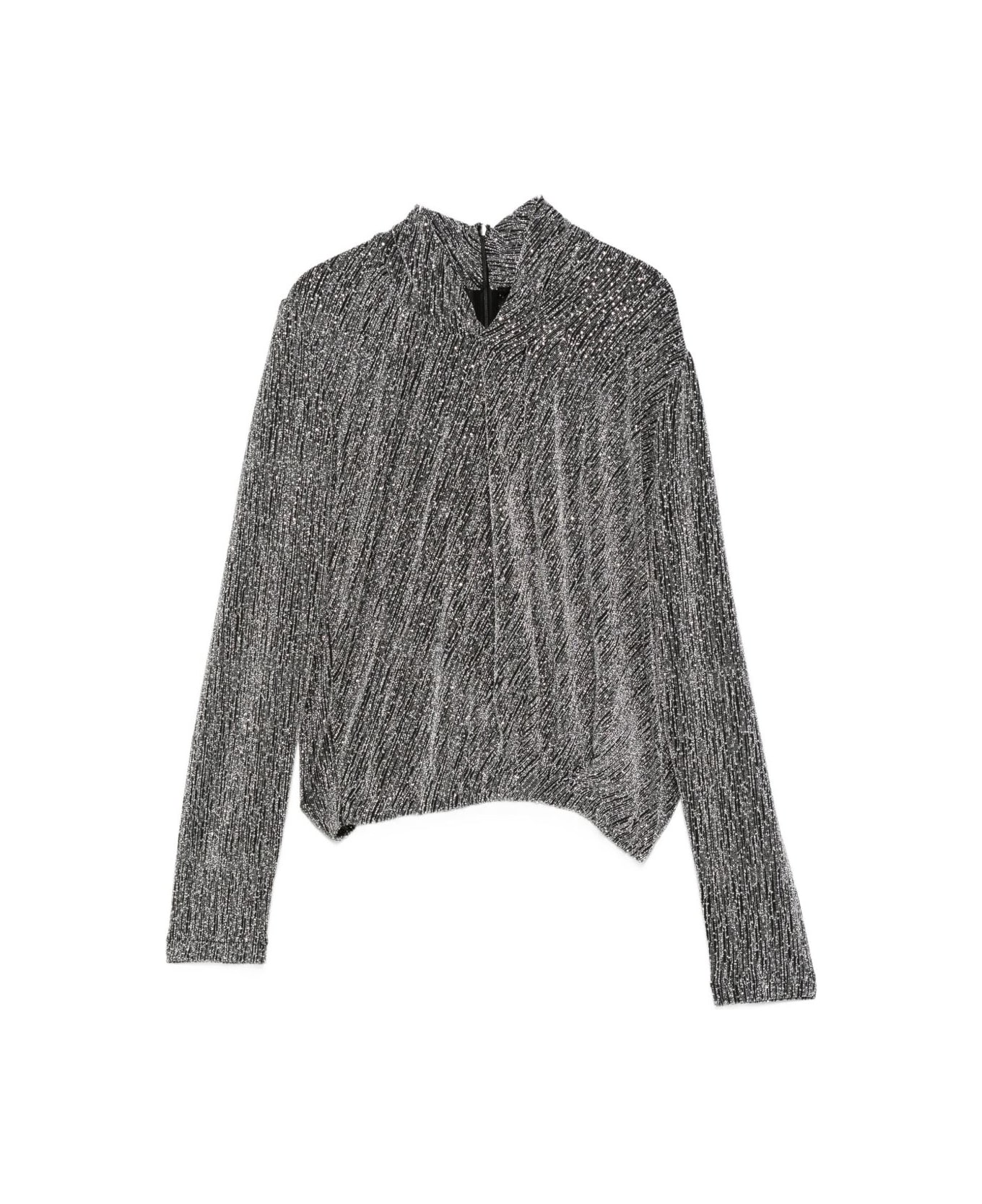 IRO Ysane Blouse - Silver