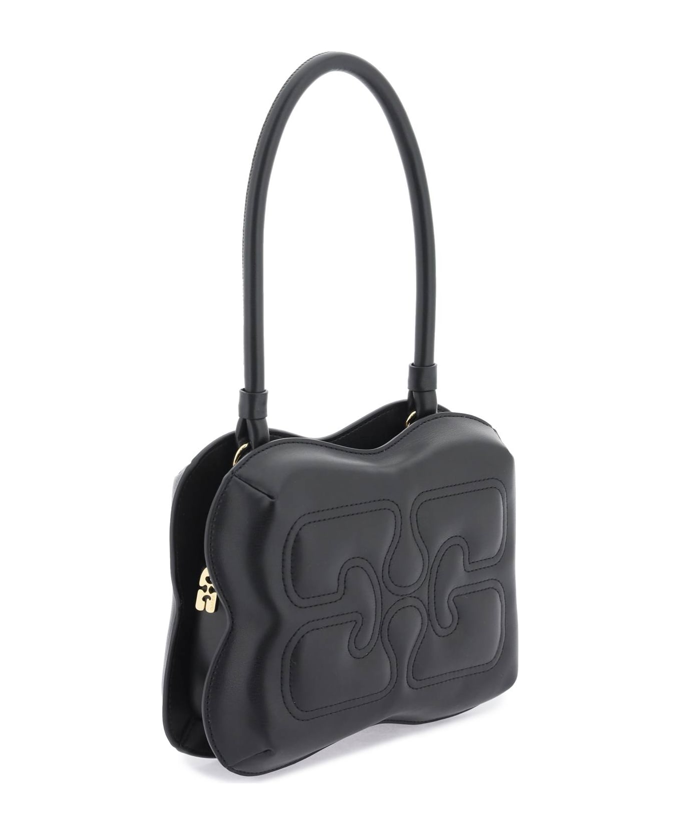 Ganni Butterfly Handbag - BLACK (Black) トートバッグ