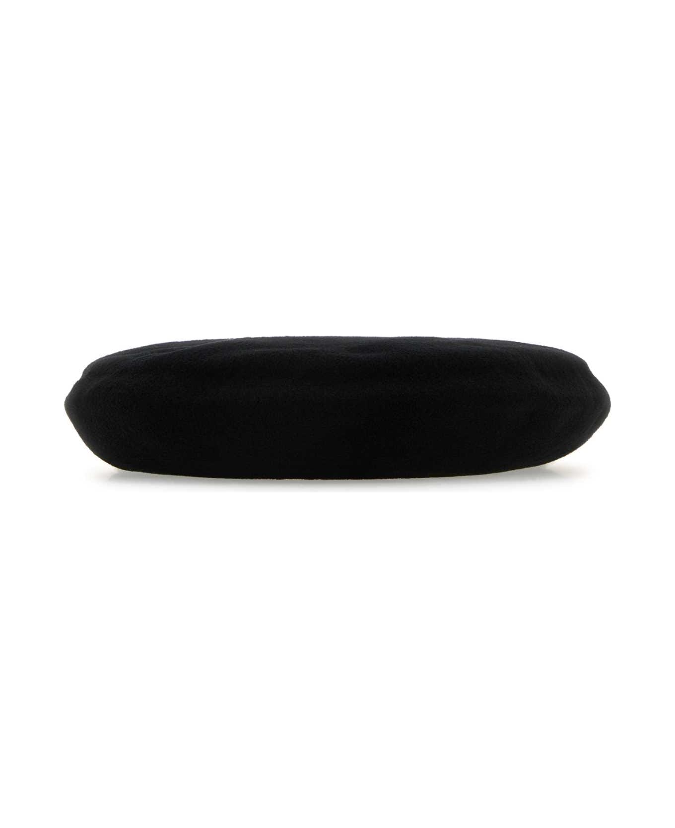 Helen Kaminski Black Wool Ali Beret - BLACK