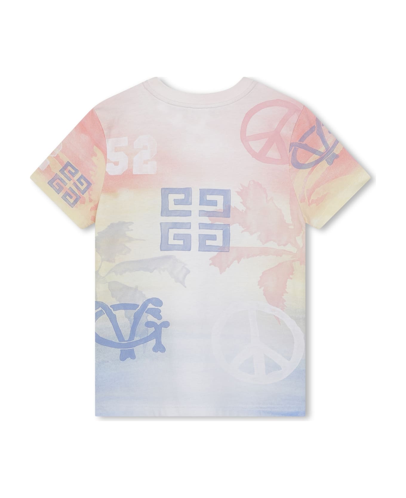 Givenchy T-shirt Con Logo - Multicolore