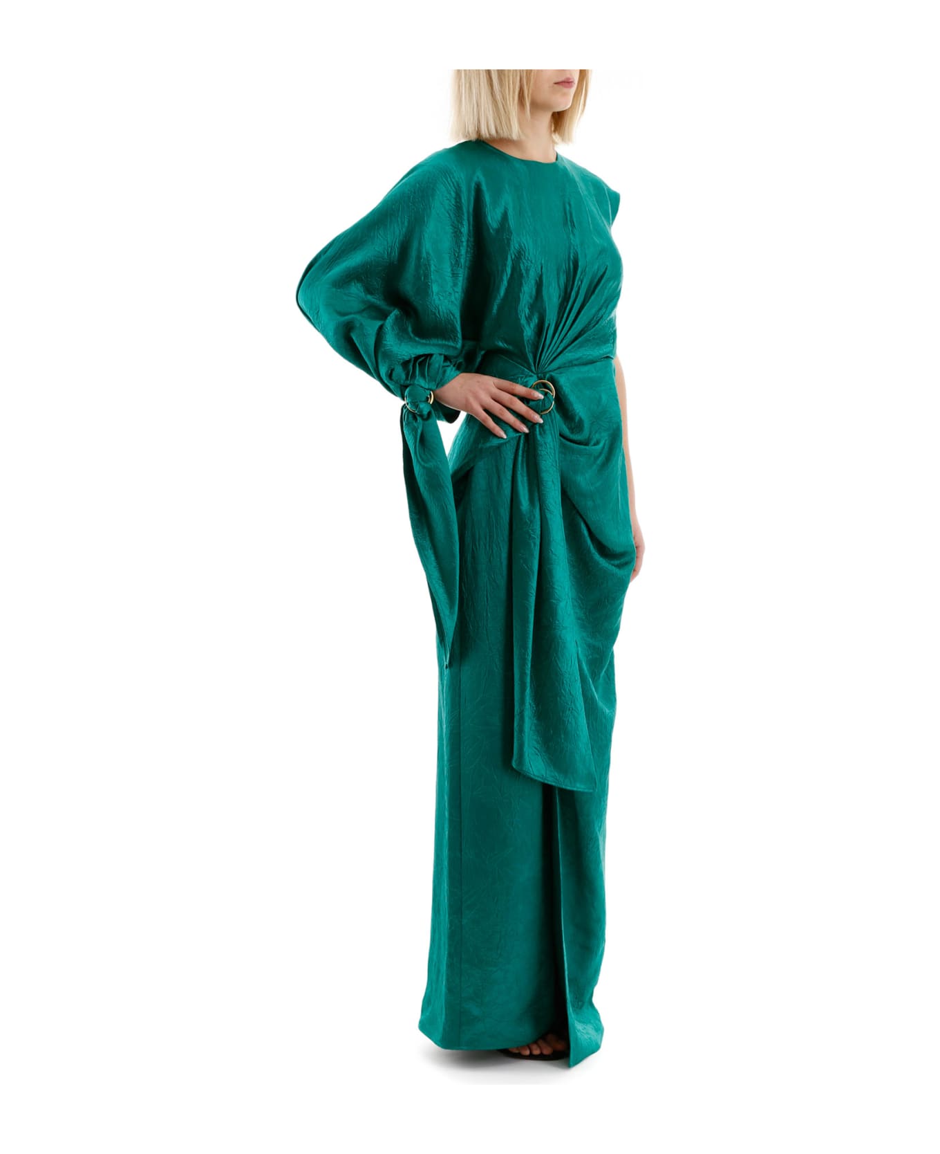Sies Marjan Catherine Long Dress - EMERALD (Green)