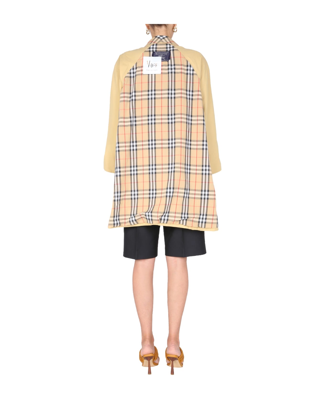1/OFF Remade Burberry women Trench - MULTICOLOR