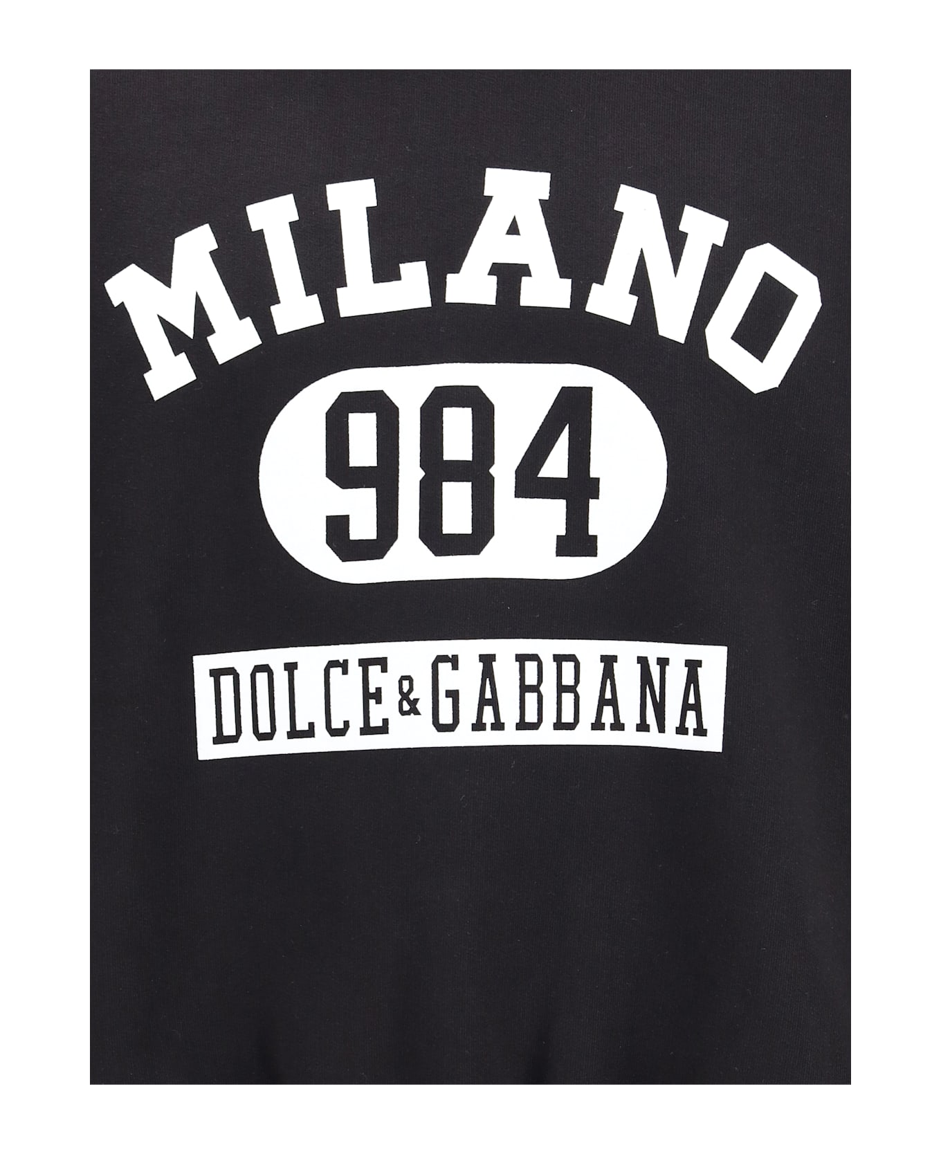 Dolce 
Gabbana Cotton Hoodie With Print