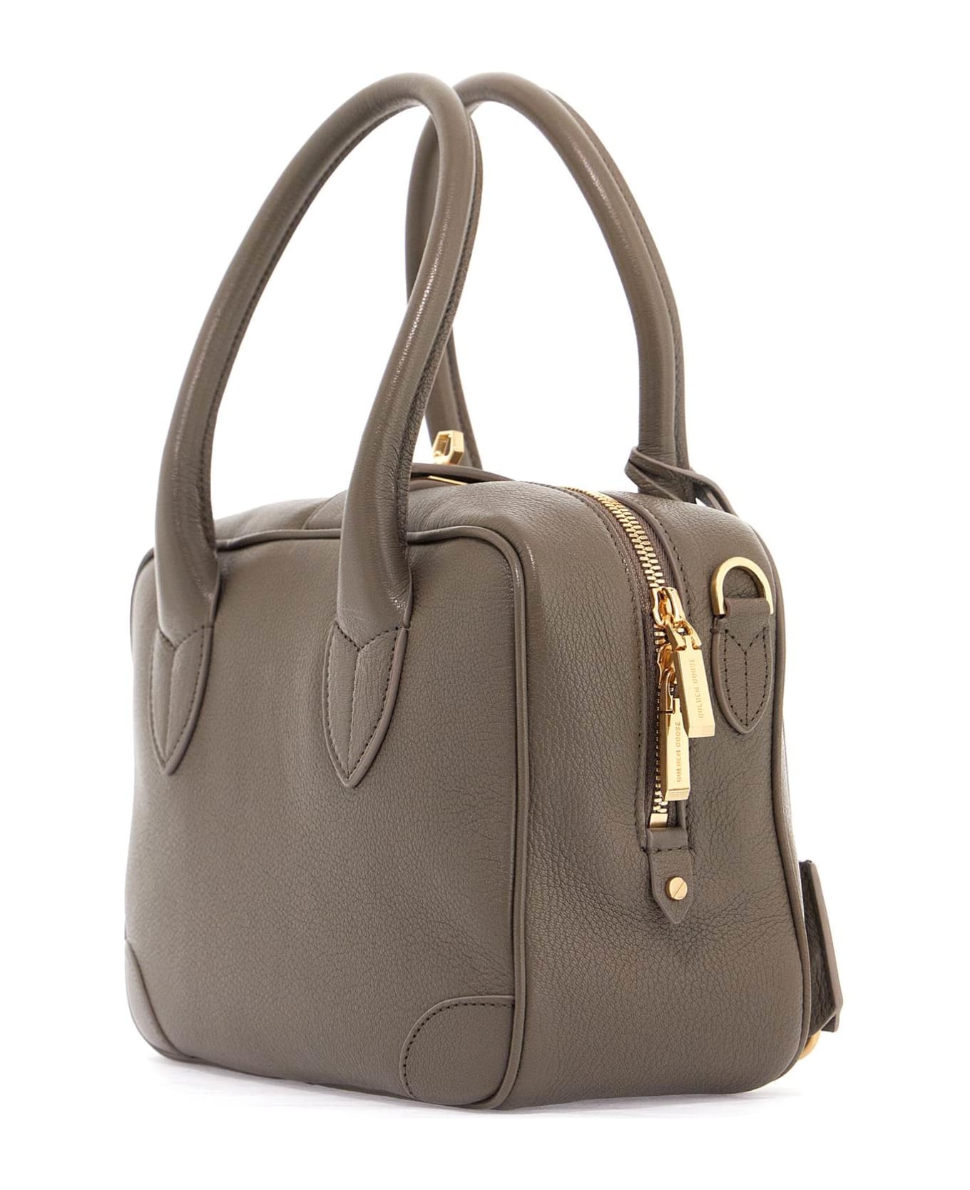 Golden Goose 
vita
 Beige Leather Top Case - green