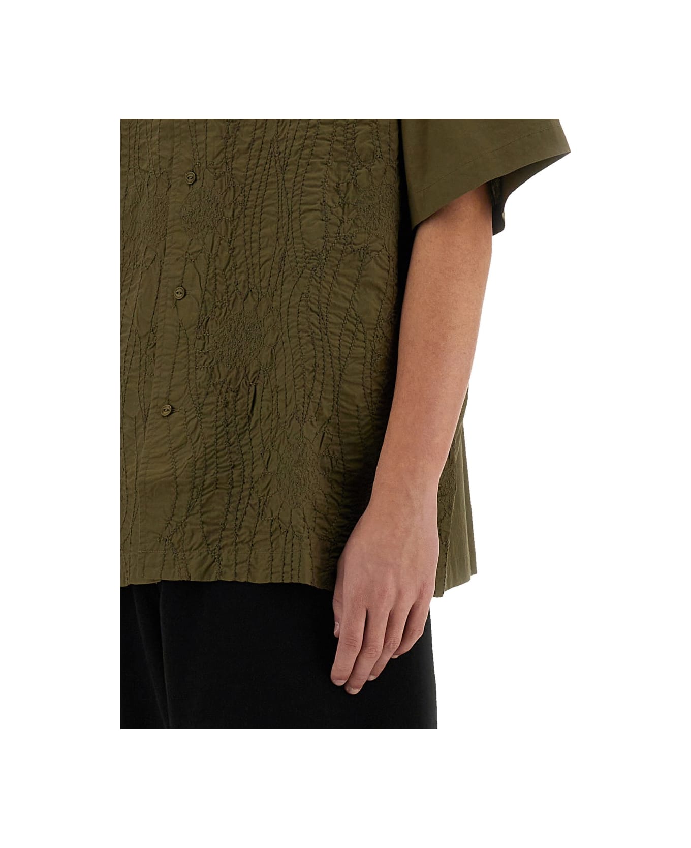 YMC "ciders" Shirt - BROWN