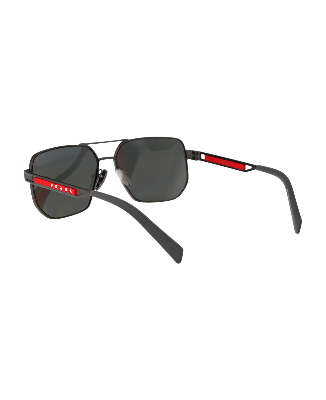 Prada Linea Rossa 0ps 51zs Sunglasses - 19K60A Matte Gunmetal サングラス