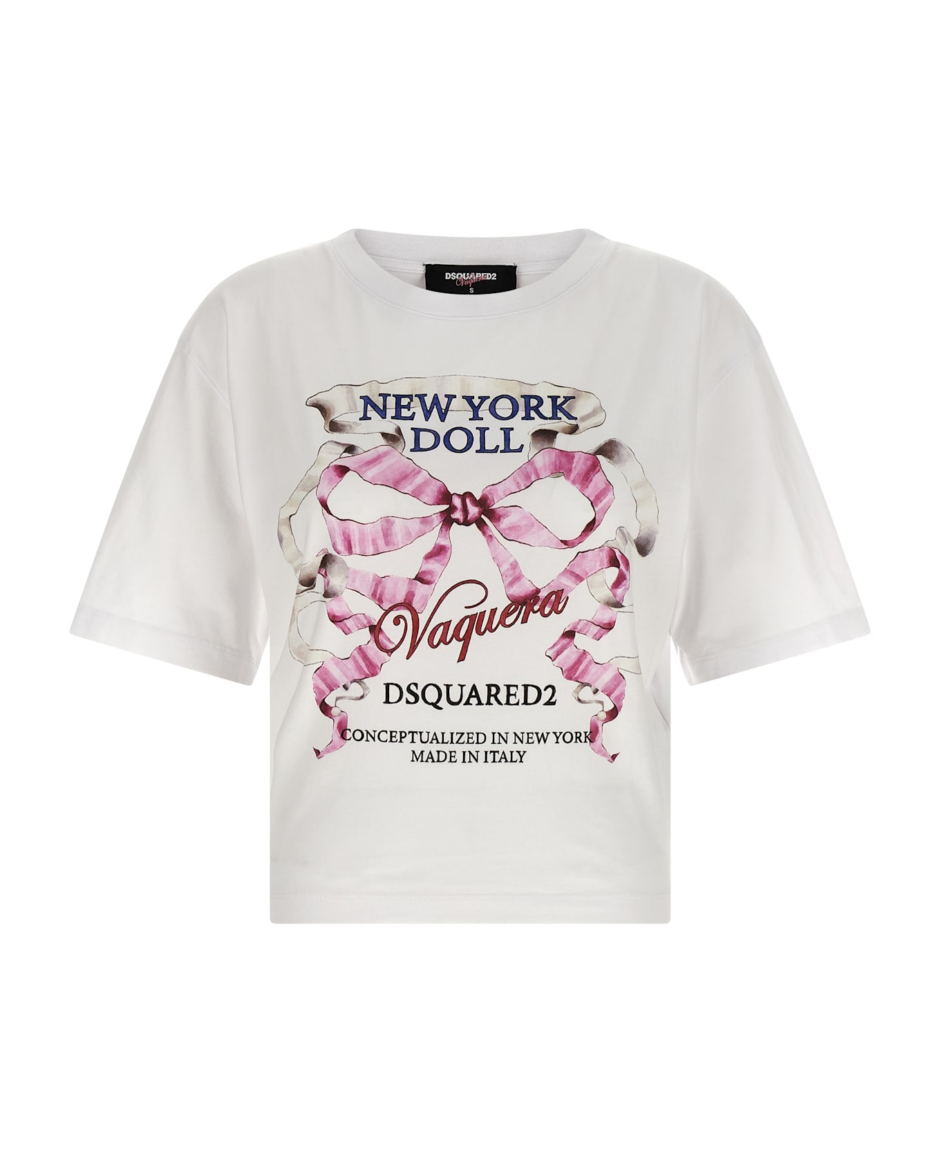Dsquared2 T-shirt Capsule Vaquera X Dsquared2 - White