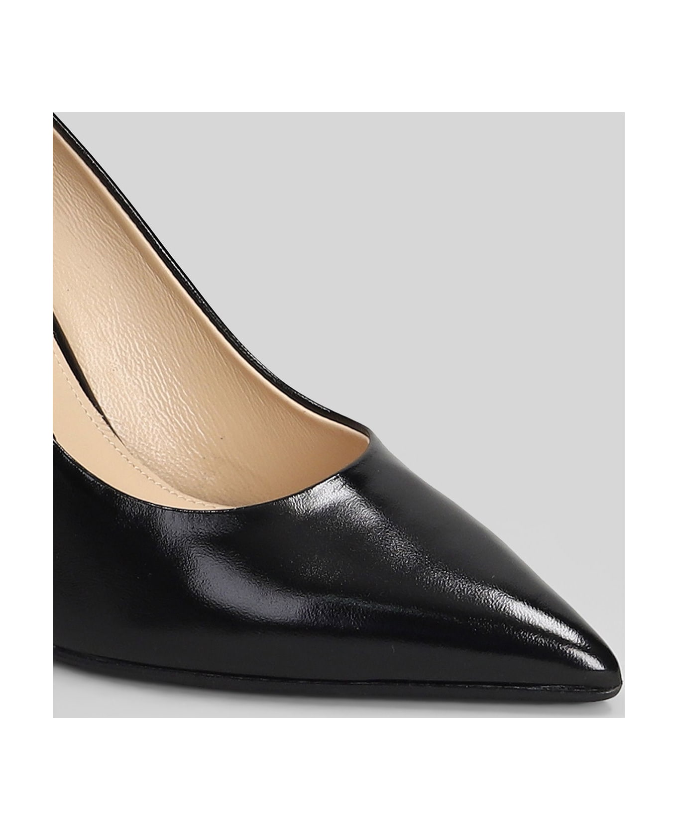 Fabio Rusconi Pumps In Black Leather - black