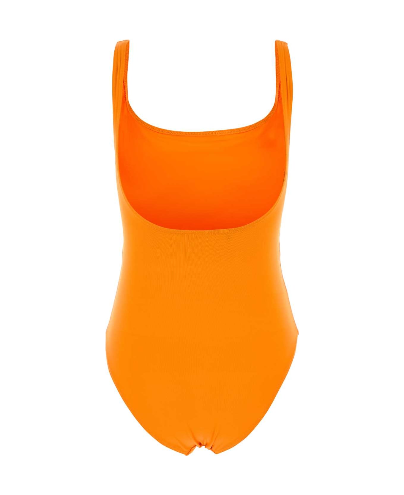 Eres Orange Stretch Nylon Asia Swimsuit - KUMQUAT25E