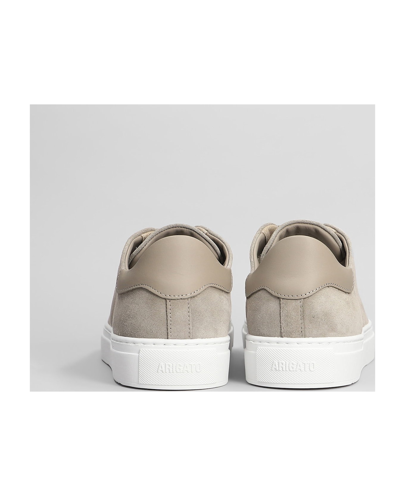 Axel Arigato Clean 90 Sneakers In Beige Suede - beige