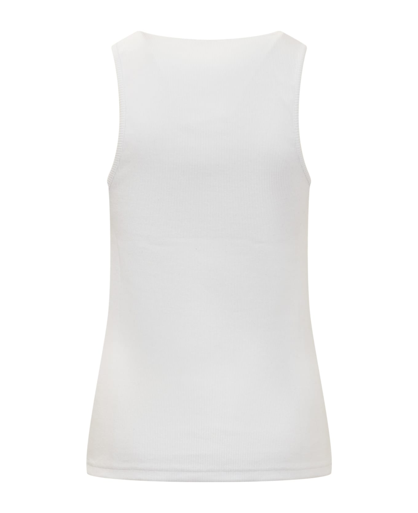 J.W. Anderson Top With Logo - WHITE
