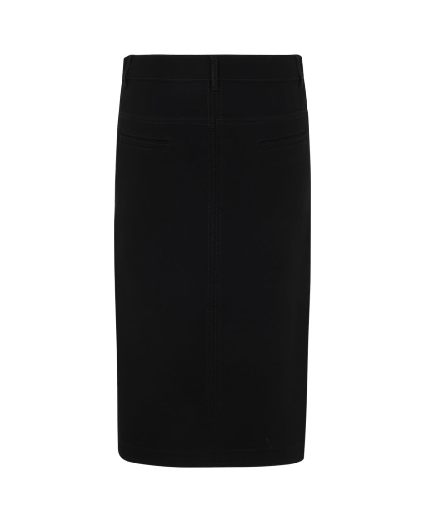 N.21 Longuette Pencil Skirt - Black