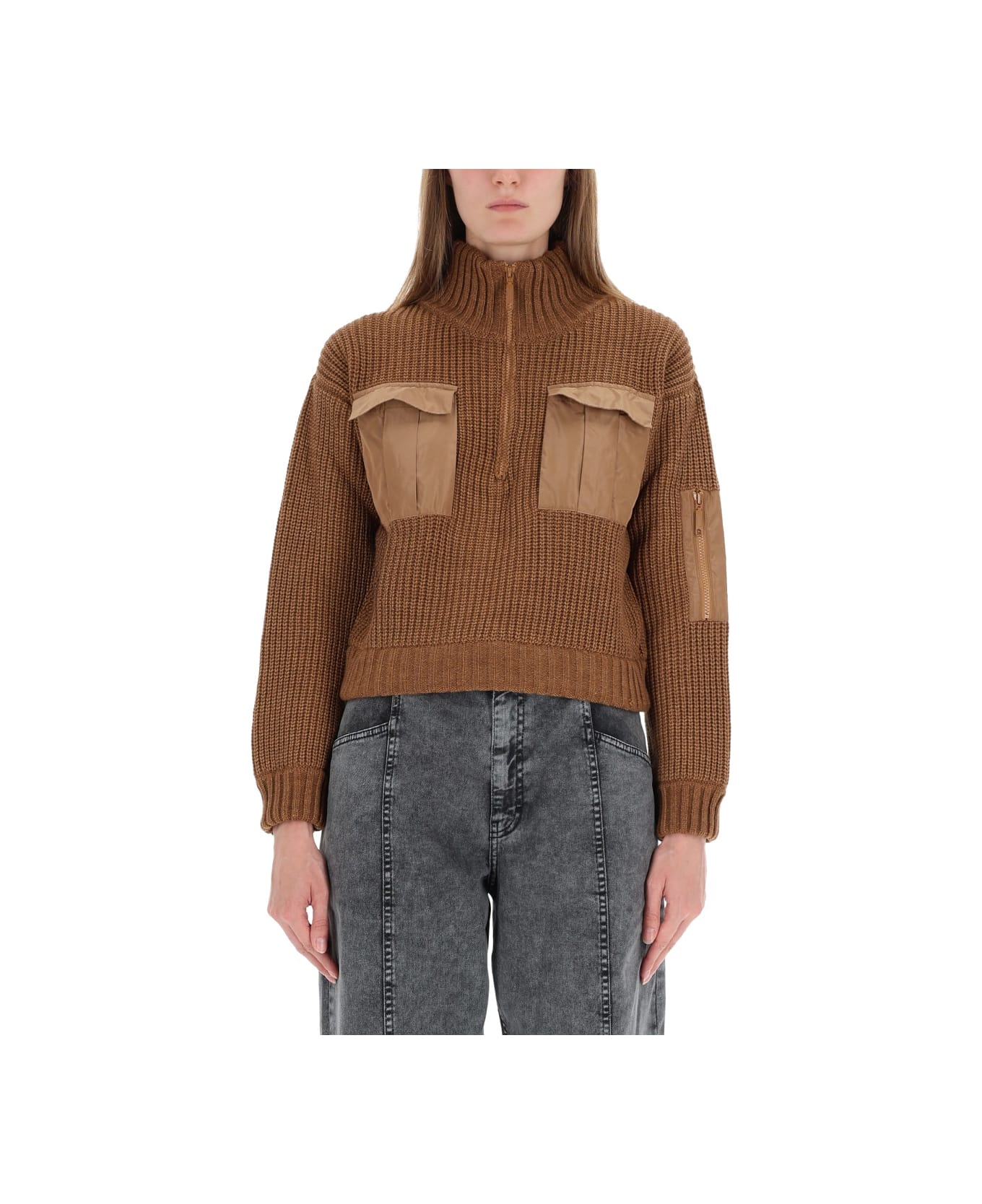 Baum und Pferdgarten Sweater "clyde" - BROWN