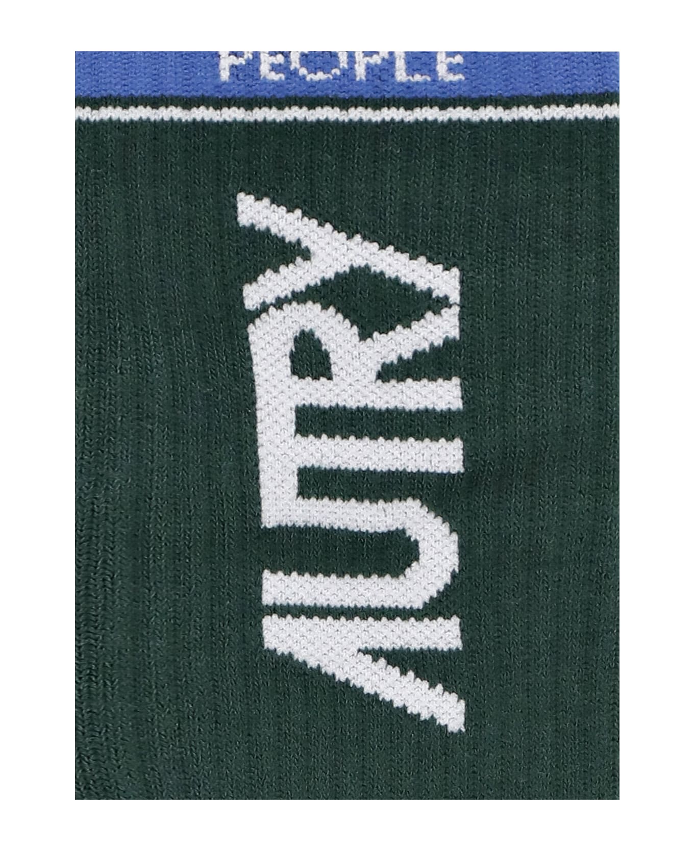 Autry Logoed Socks - Green 靴下＆タイツ