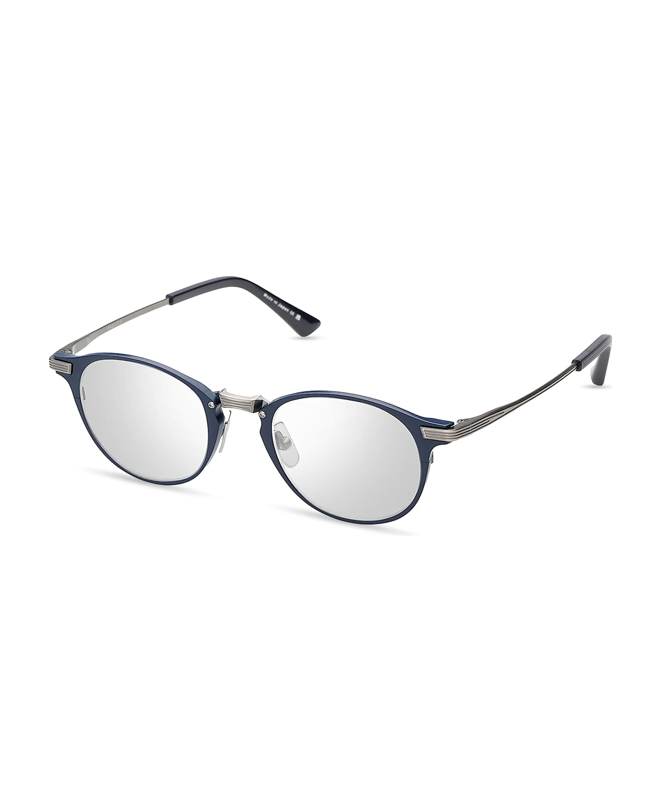 Dita Radicon- Matte Navy / Antique Silver Glasses - blue/ silver