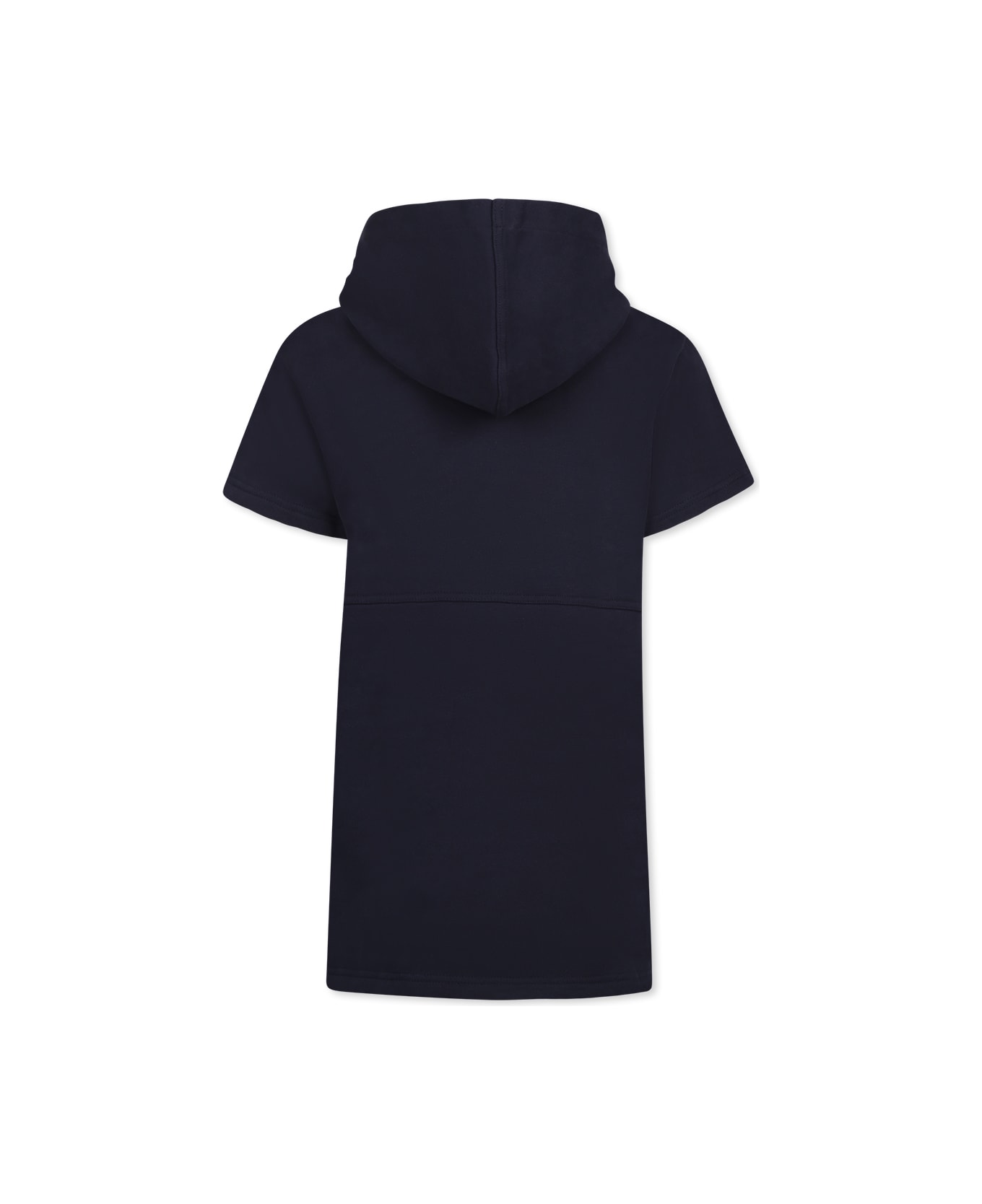 Chloé Blue Dress For Girl With Logo - Blue