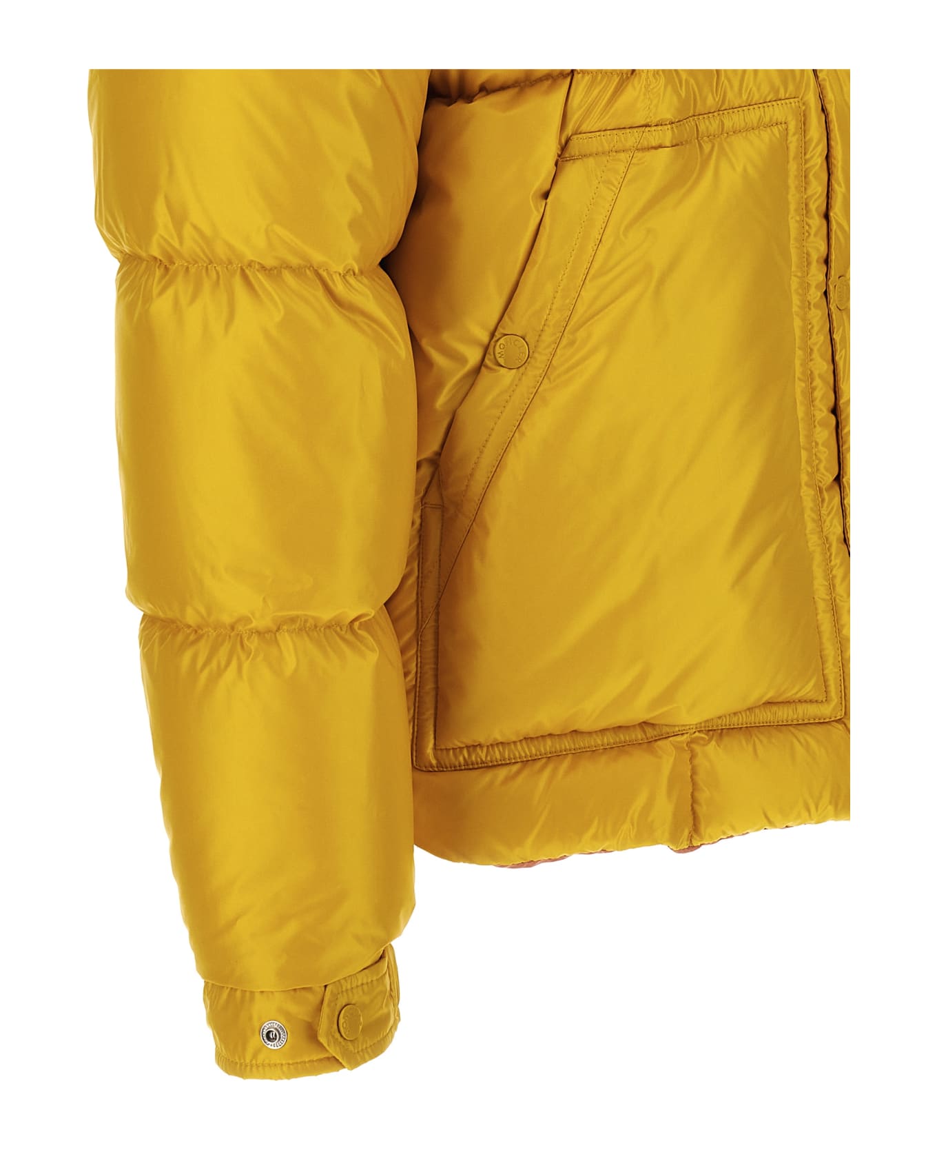Moncler 'ain' Down Jacket - Yellow & Orange ダウンジャケット
