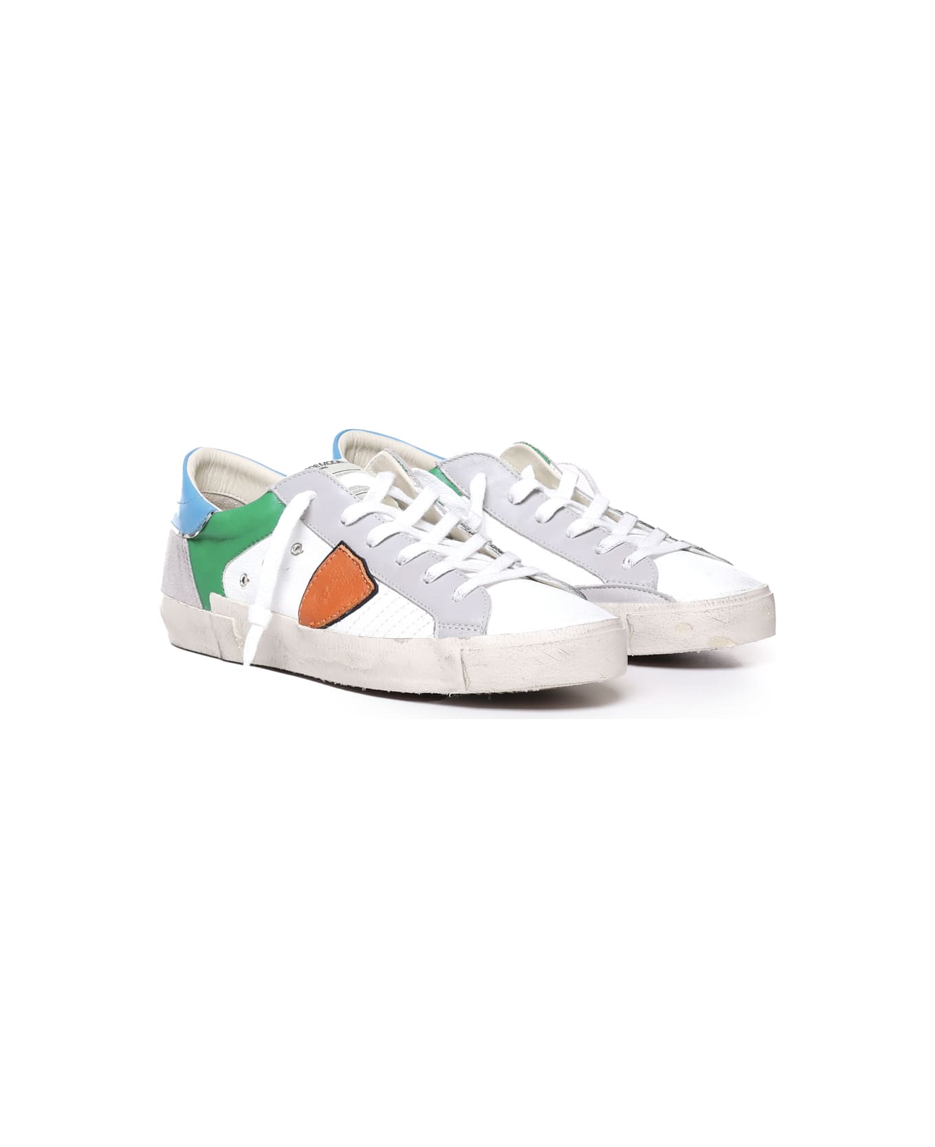 Philippe Model Prsx Low Sneakers - White, multicolor