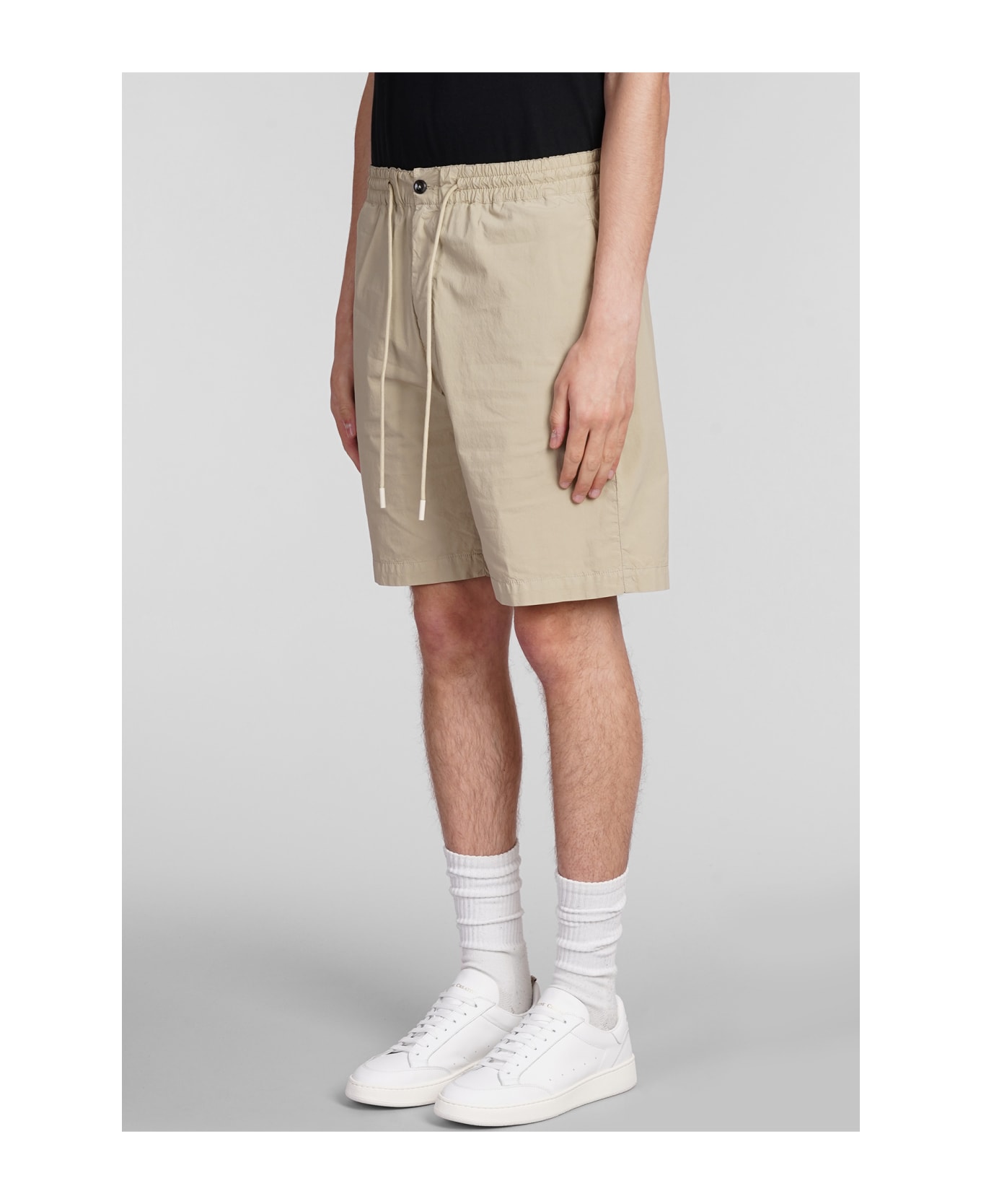 PT Torino Shorts In Beige Cotton - beige ショートパンツ