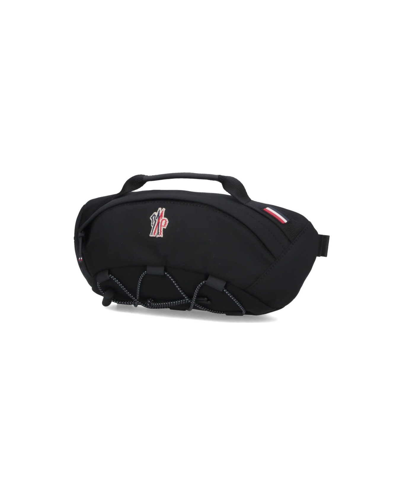Moncler Grenoble Logo Fanny Pack - Black  