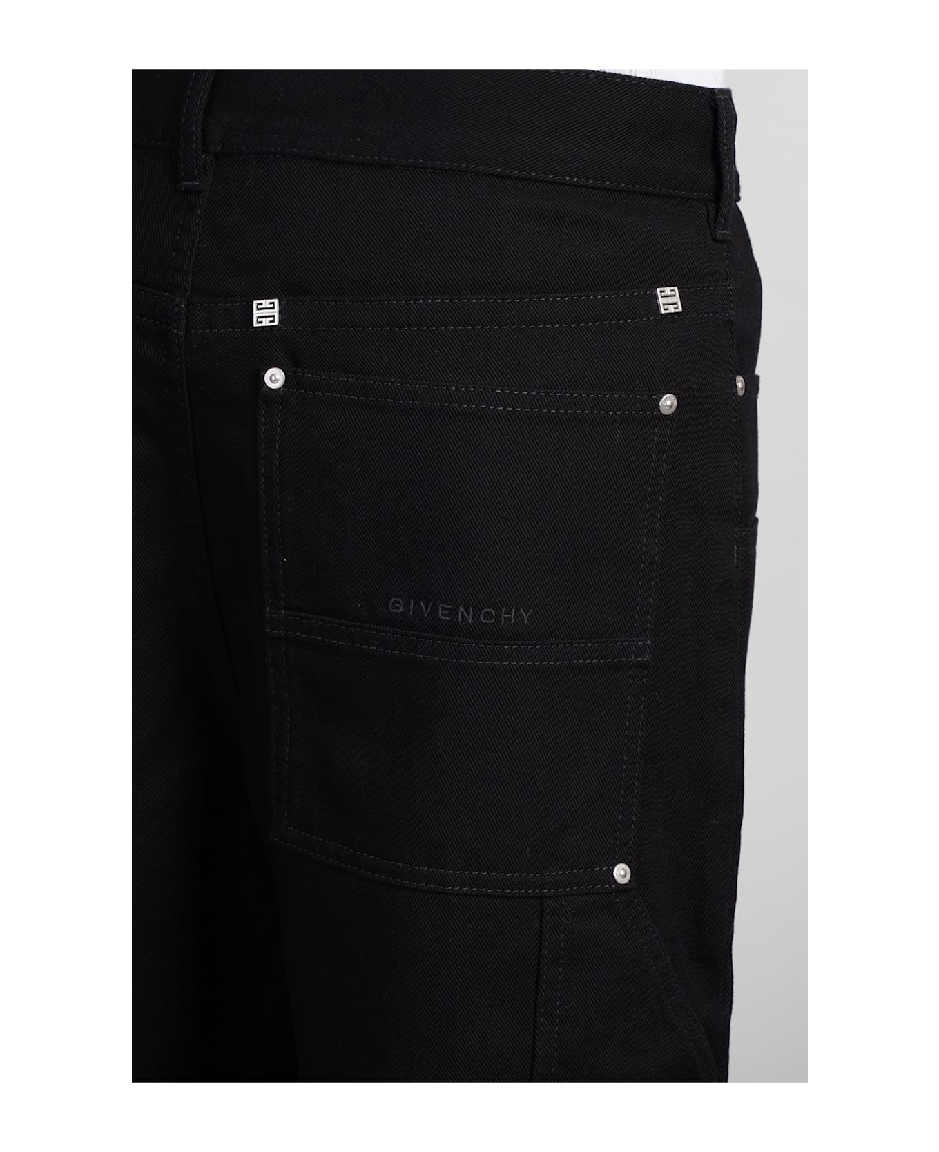 Givenchy Jeans In Black Cotton - black