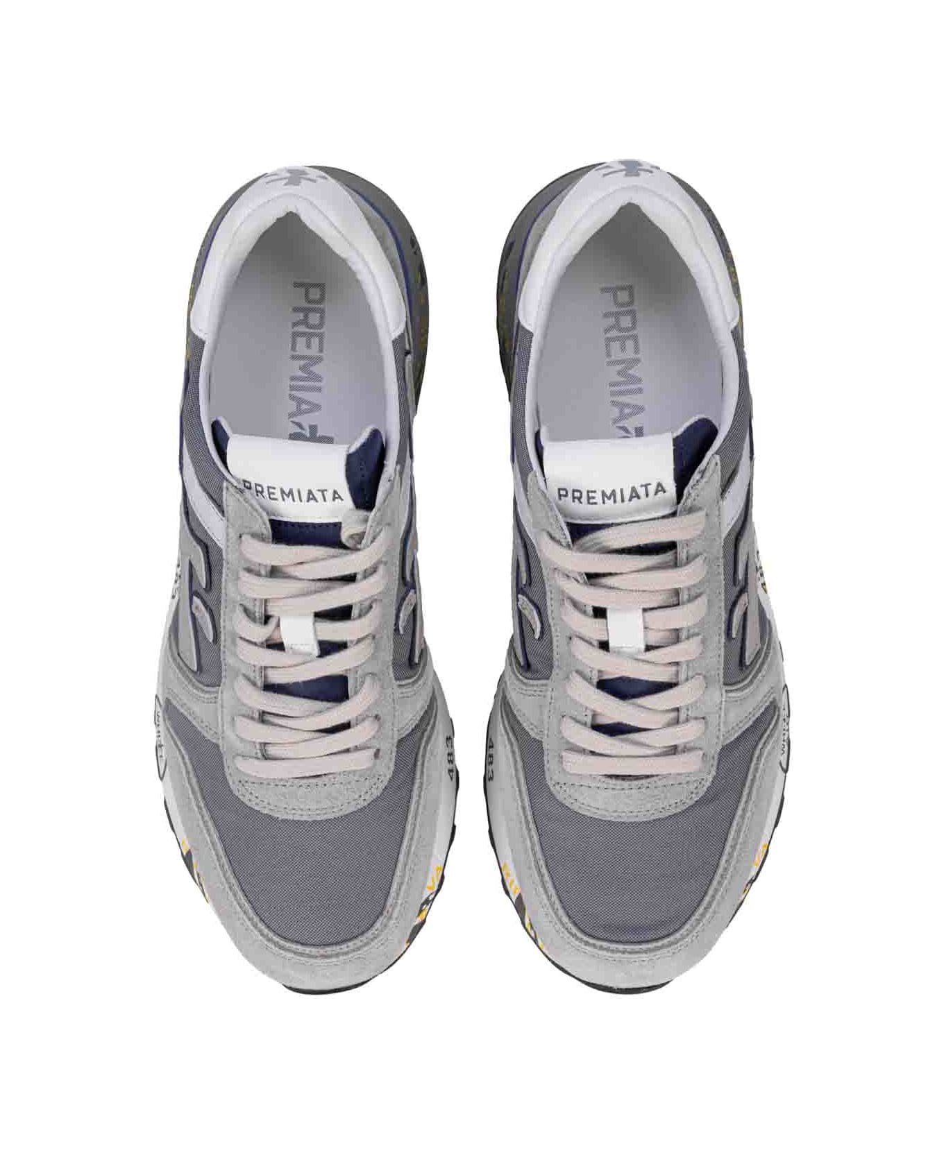 Premiata Flat Shoes Grey - Grey