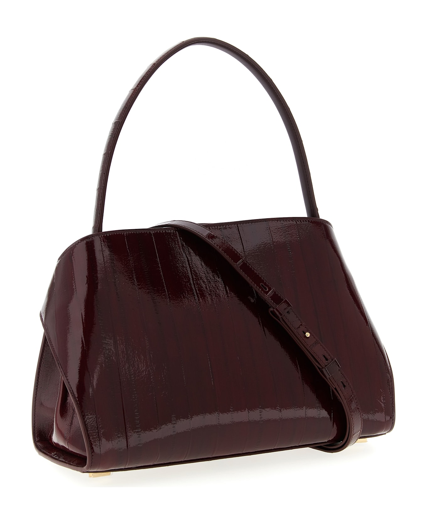 Ferragamo 
hug Soft (m)
 Shoulder Bag - Bordeaux