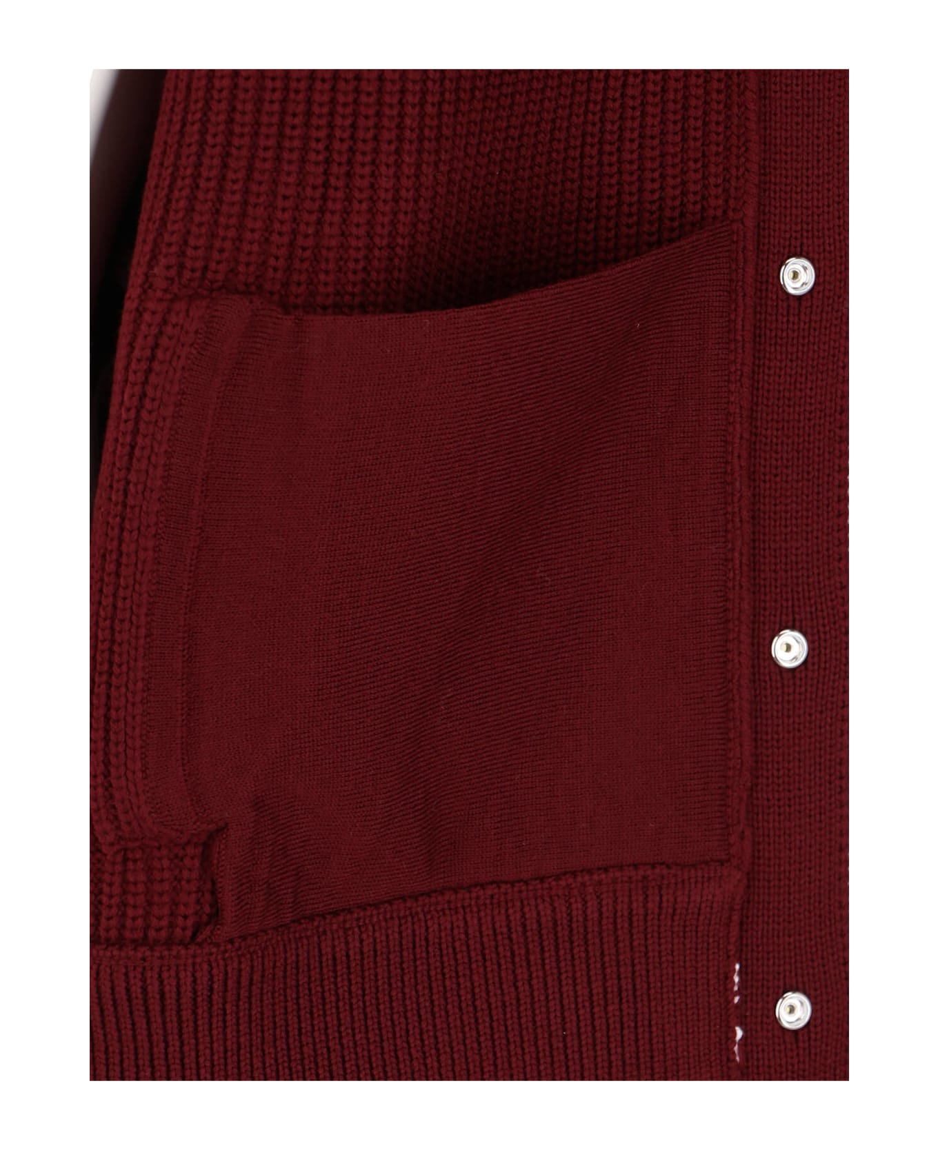 Wool Logo Cardigan