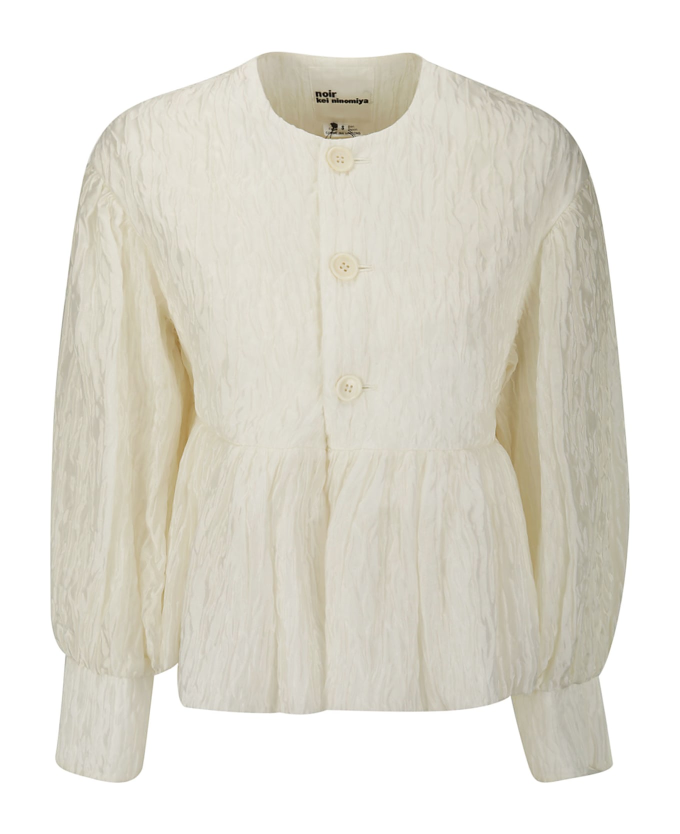 Comme des Garçons Noir Kei Ninomiya Ladies' Jacket - WHITE ジャケット