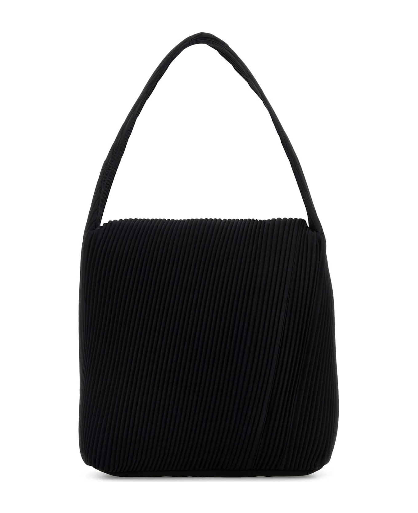 Homme Plissé Issey Miyake Black Fabric Shoulder Bag - BLACK