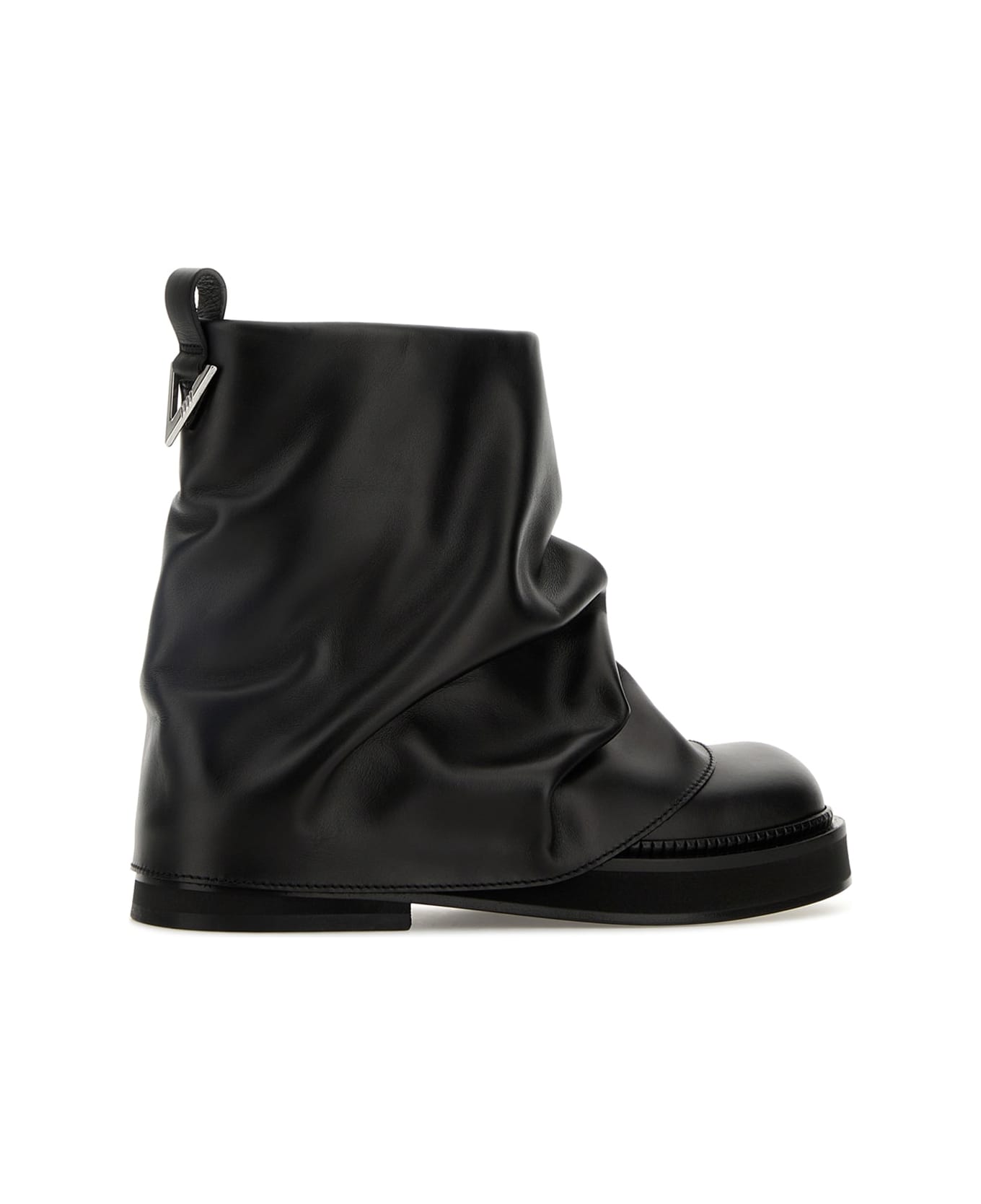 The Attico 'mini Robin' Combat Boot - Black