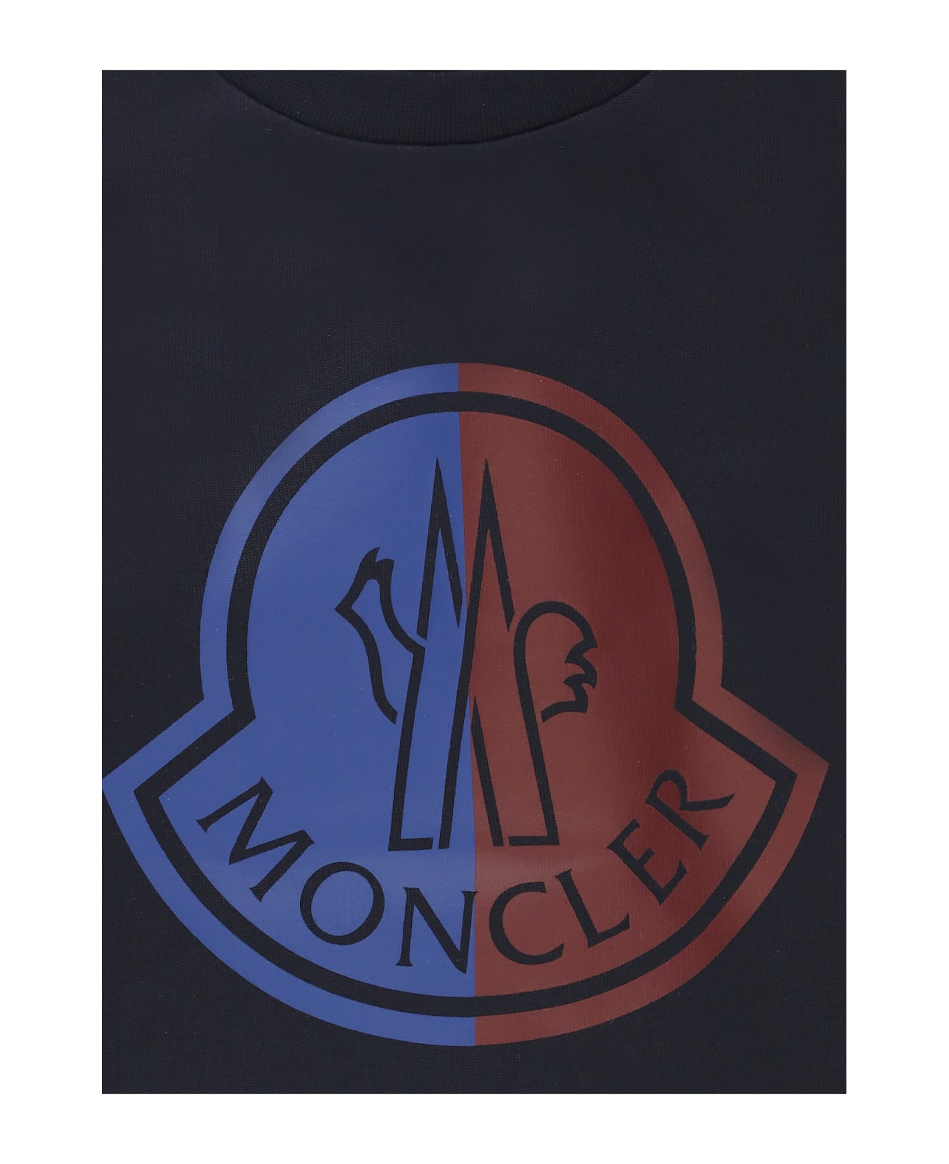 Moncler Logoed Sweatshirt - Blue