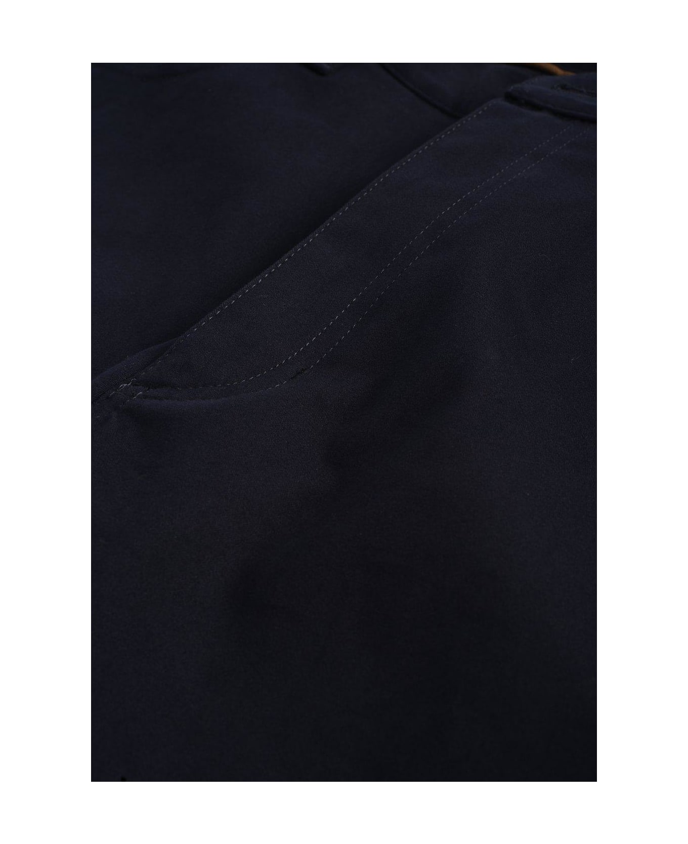 Moncler Logo Patch Straight-leg Trousers - Blue