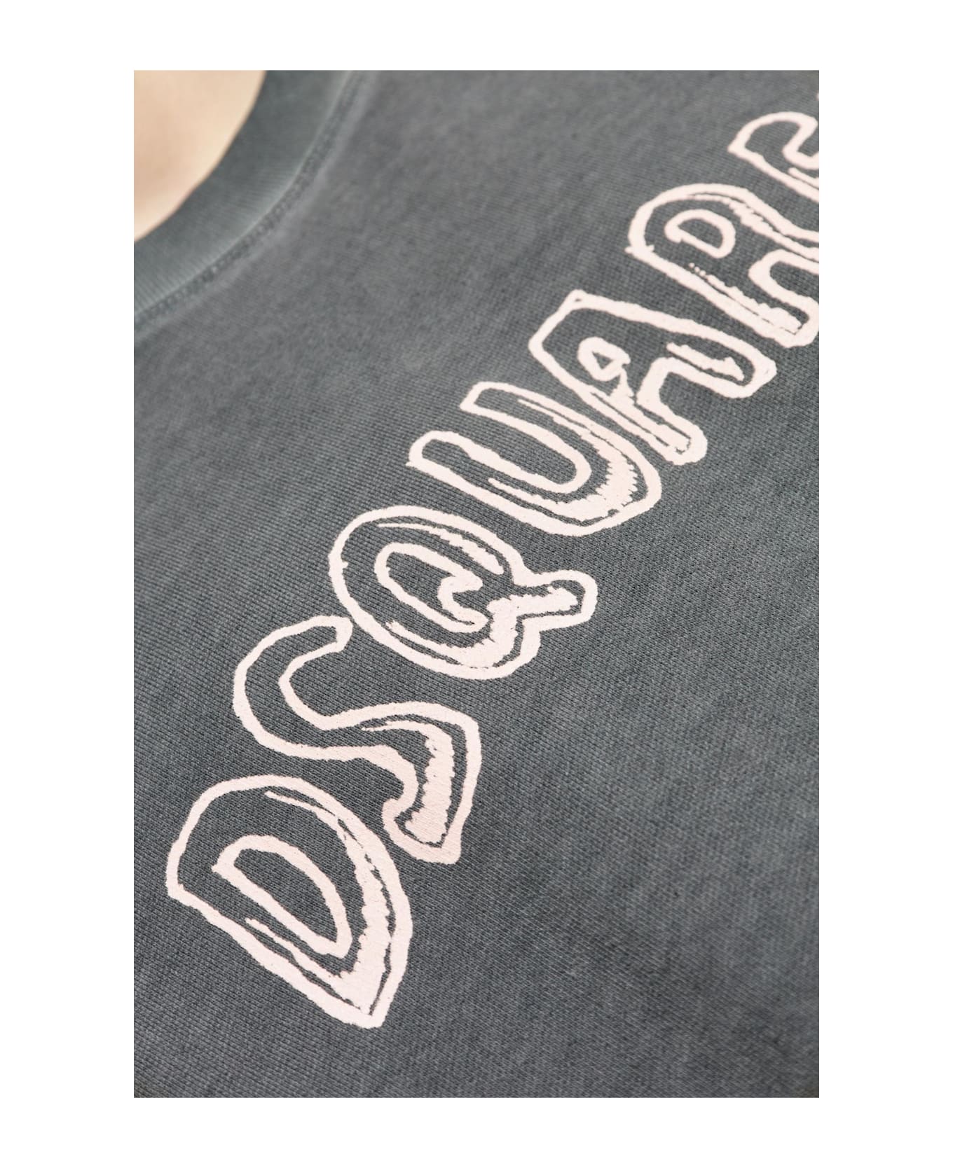 Dsquared2 Sweatshirt With Logo - Gray