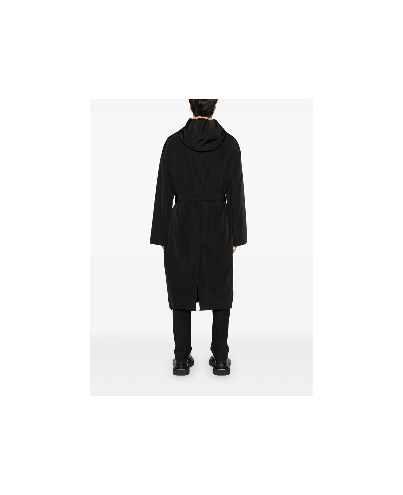 Rick Owens Coat - BLACK