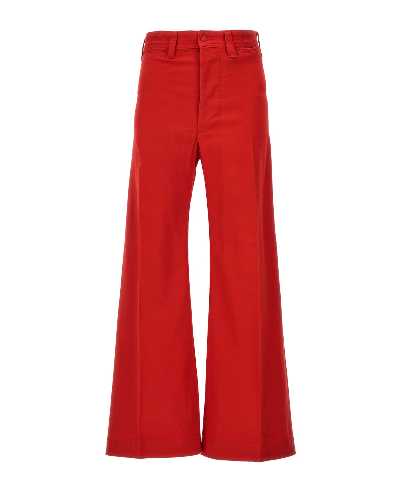 Polo Ralph Lauren Flared Pants - Red ボトムス