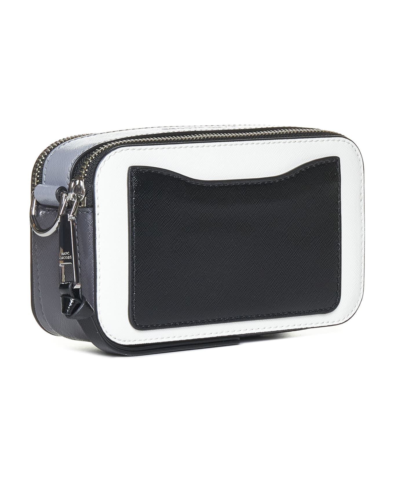 Marc Jacobs Multicolor Leather Snapshot Crossbody Bag - White