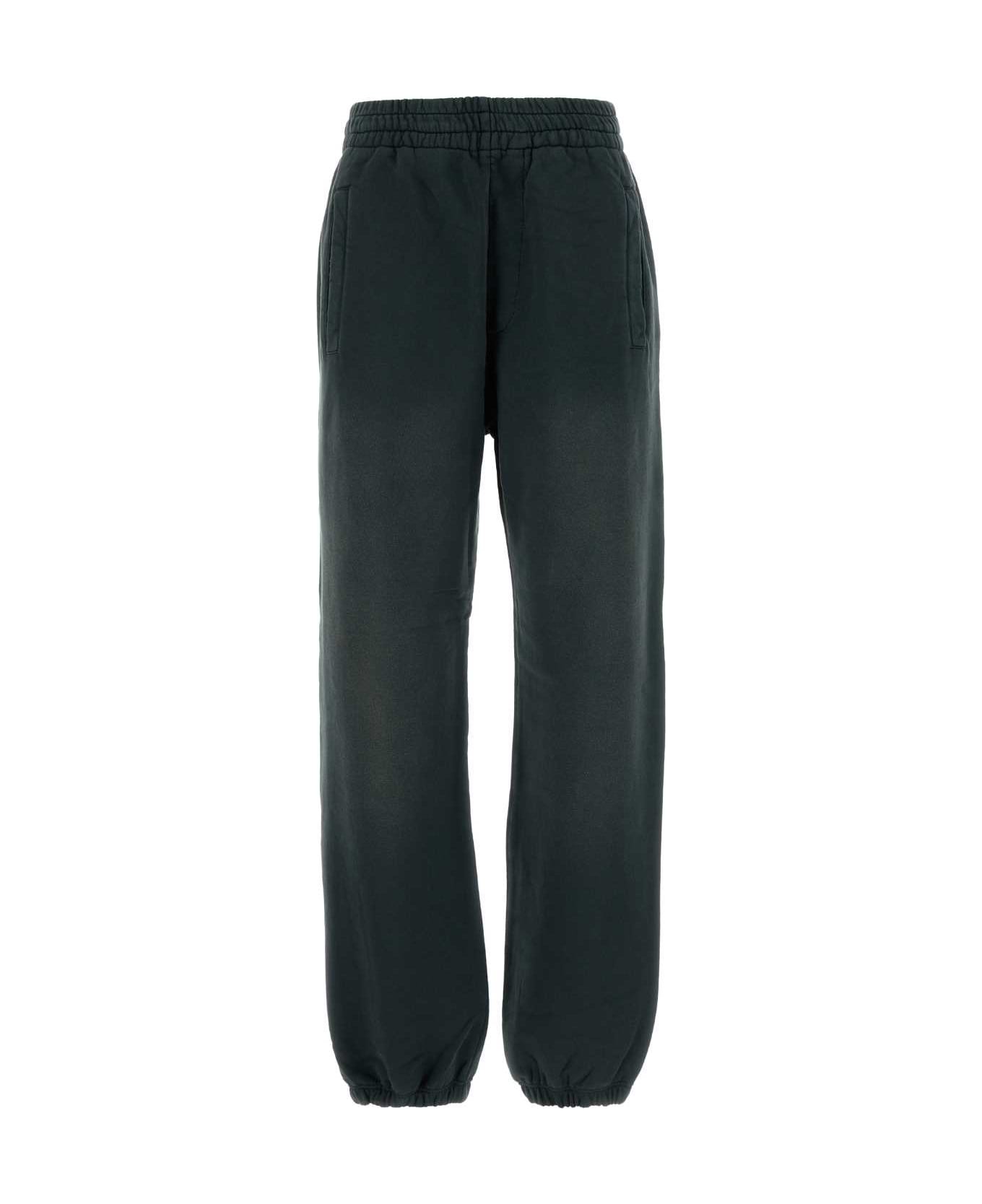 Golden Goose Slate Cotton Niccolã² Joggers - BLEACHEDWASHEDBLACK