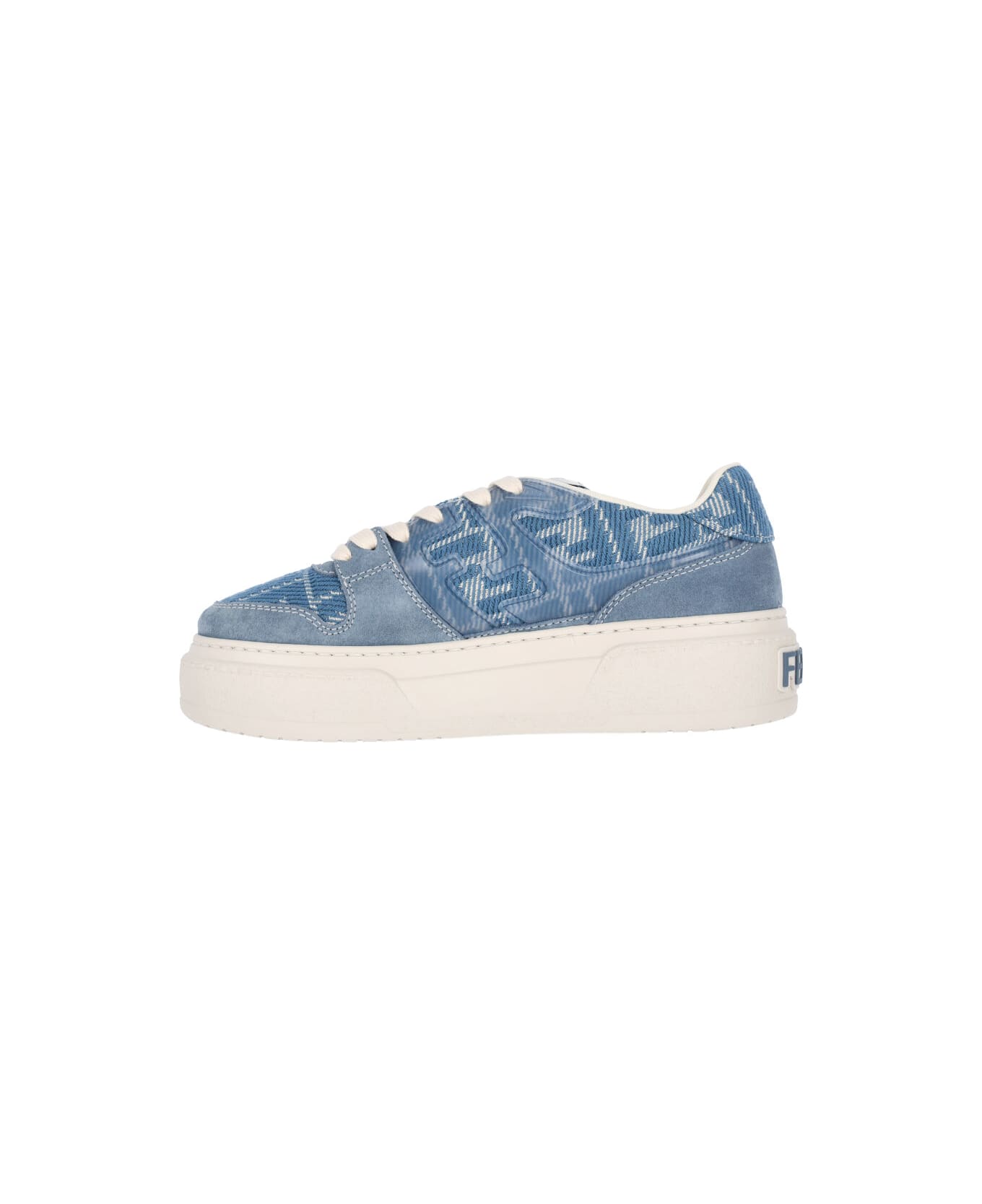 Fendi "match" Sneakers - Light Blue
