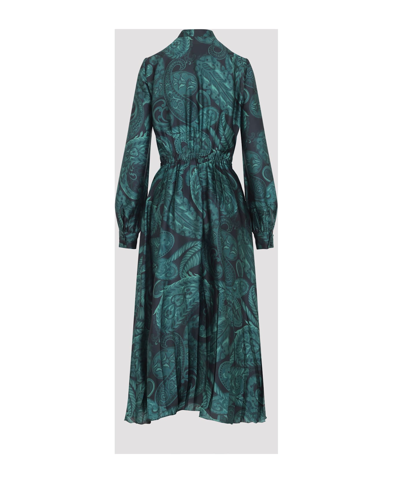 Etro Midi Ruched Dress - Multi