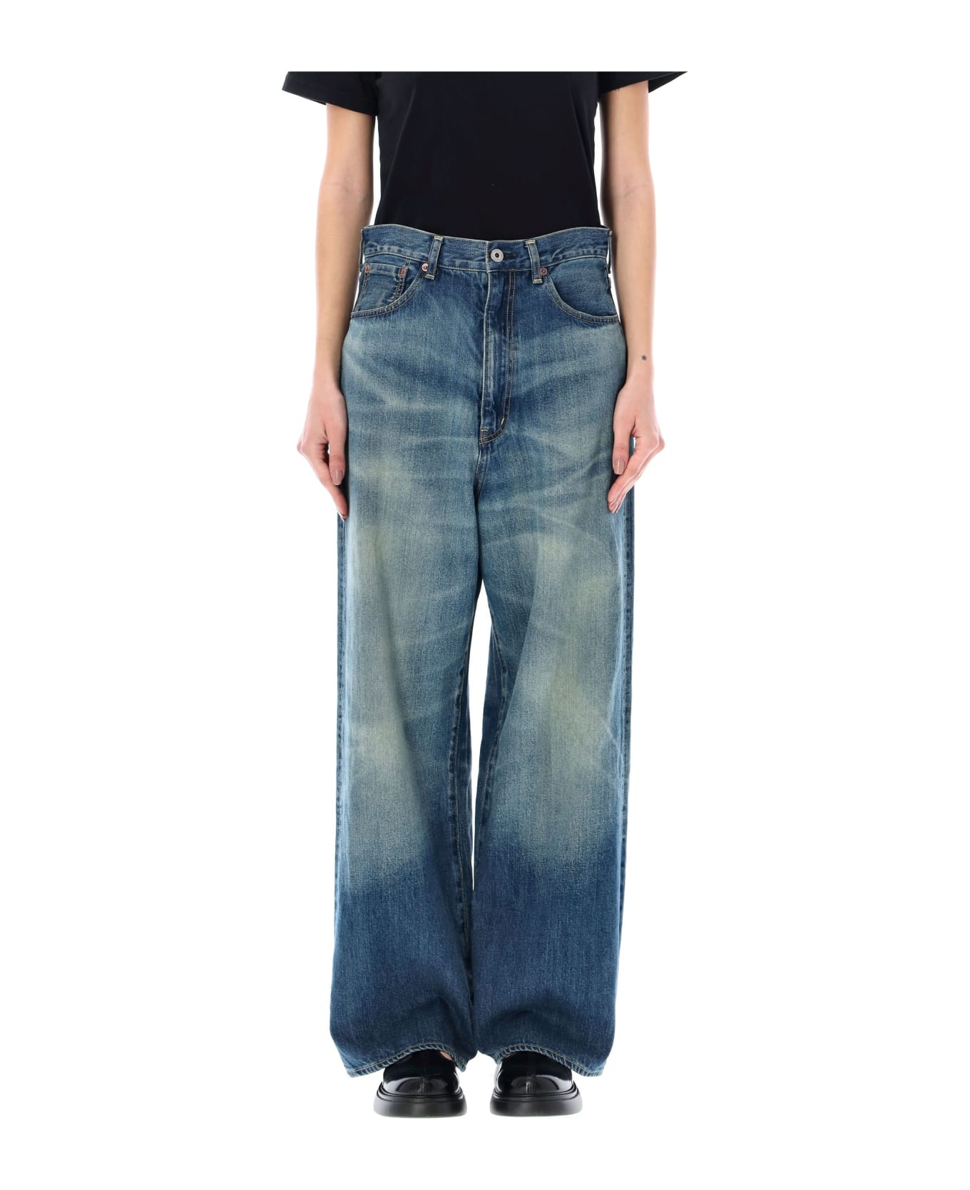 Junya Watanabe Wide Jeans - INDIGO