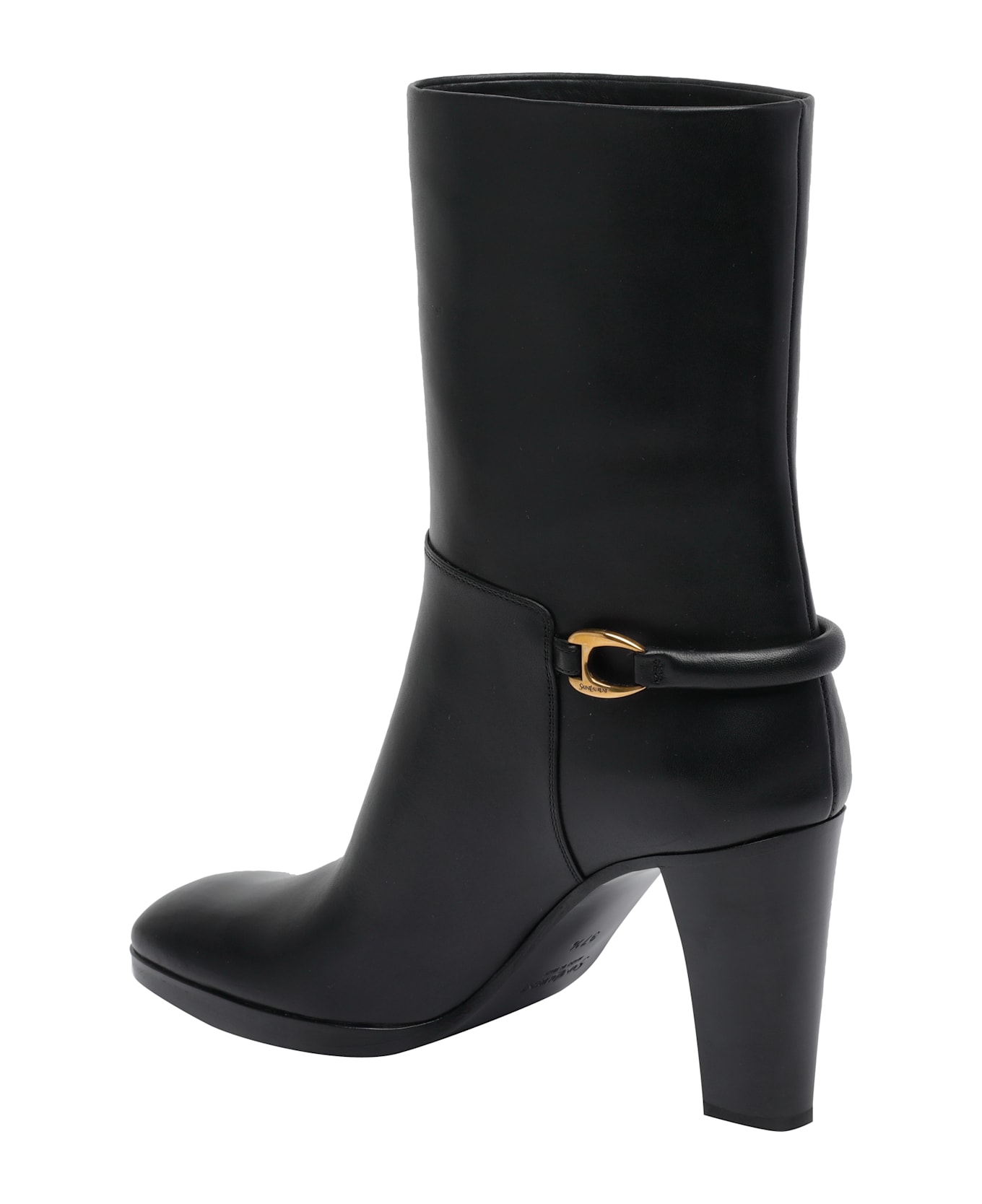 Saint Laurent Pump Booties - Black