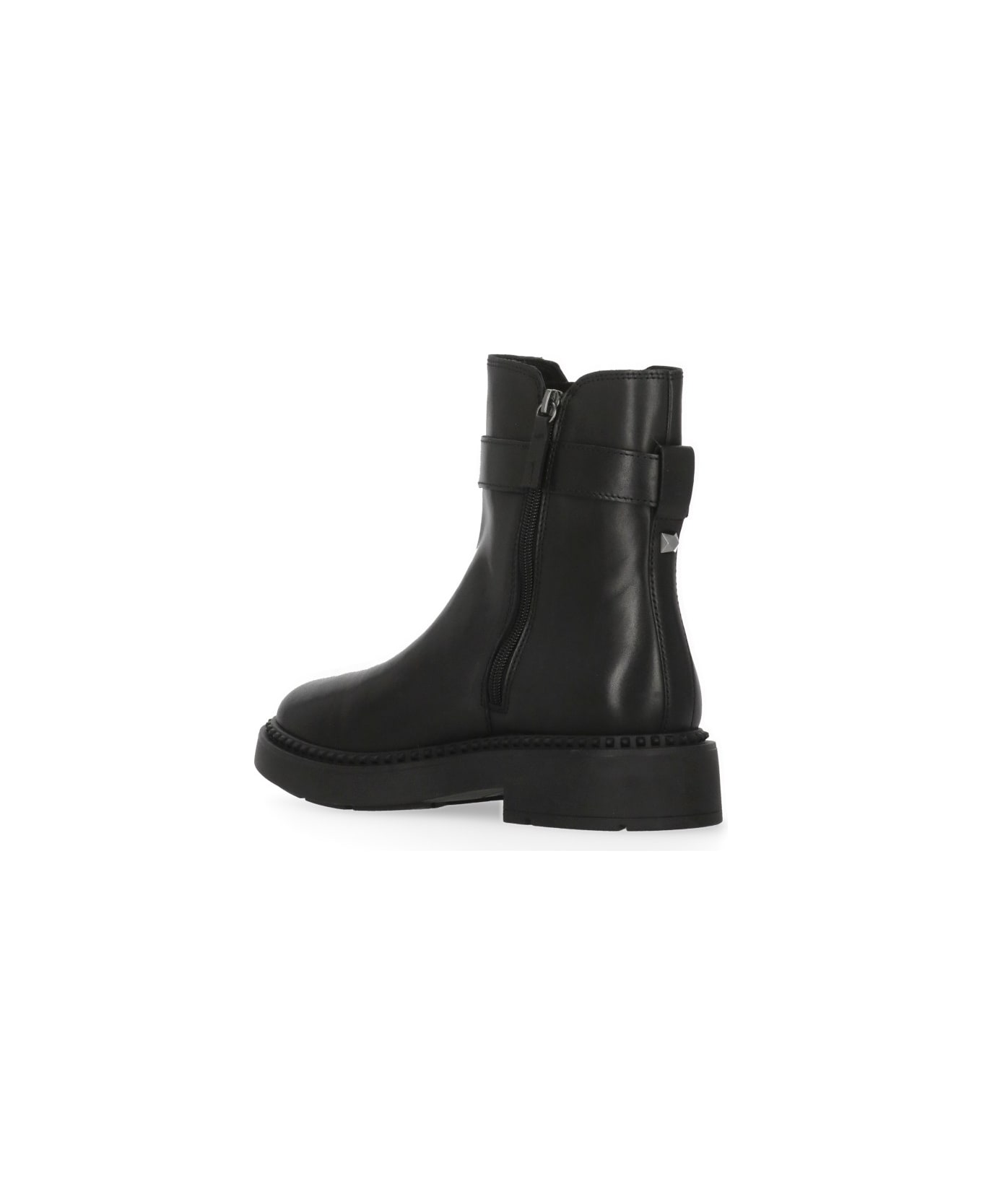 Ash Margot Chelsea Ankle Boots - Black