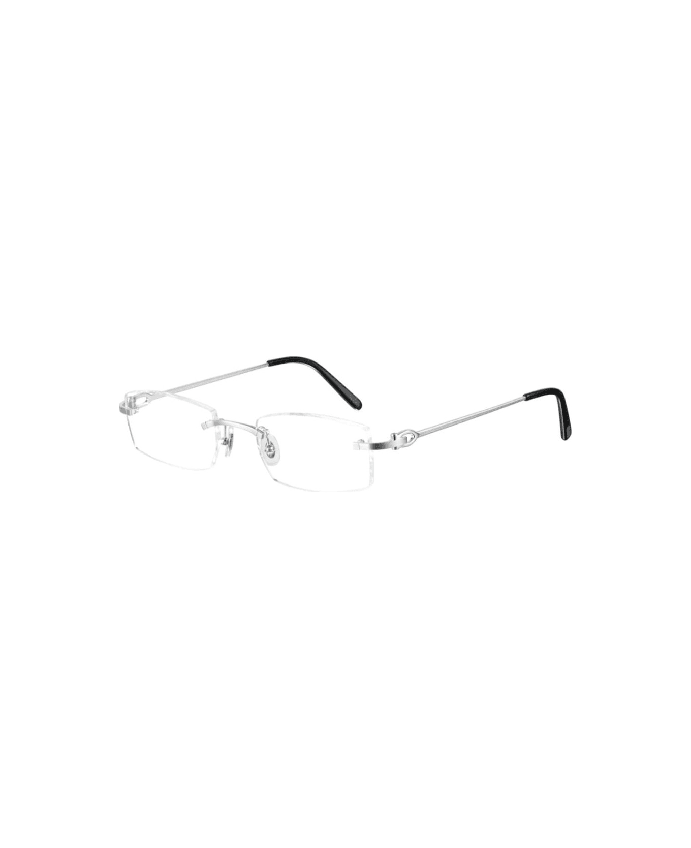 Cartier Eyewear CT0045O 001 Glasses - Silver
