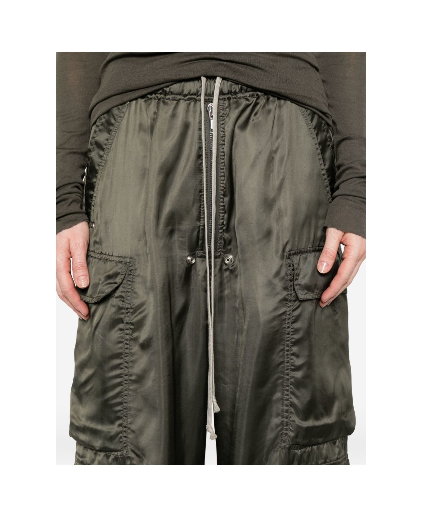 Rick Owens Carco Drawstring Trousers - Green