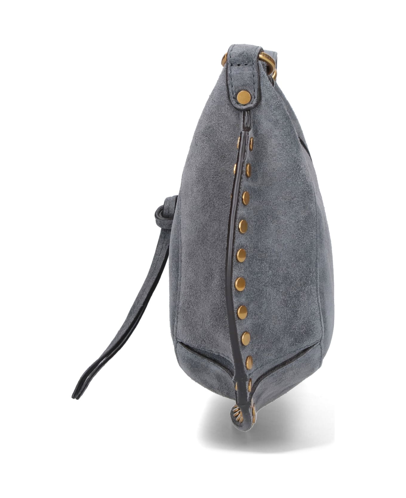 Isabel Marant 
oskan Moon
 Small Shoulder Bag - Gray